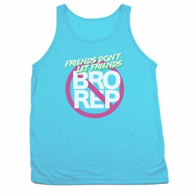 Bro Rep Aqua Tank Top
